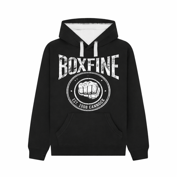 Boxfine Unisex Hoodie - Dusty Black